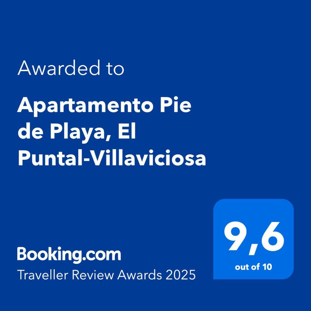וילאביצ'יוסה Apartamento Pie De Playa, El Puntal-Villaviciosa מראה חיצוני תמונה